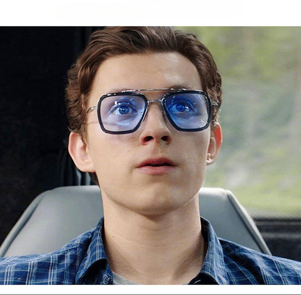 Titanium Aviator Square Glasses Frames 7406000