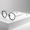 Gildo Retro Round Titanium Glasses Frame