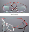 Ultra-Light Titanium Rectangle Rimless Glasses - CMT861