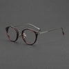 Jeron Retro Oval Titanium Glasses Frame