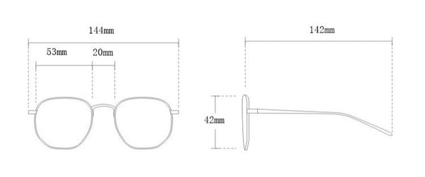 Cat Eye Retro Glasses