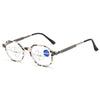 Fashion Retro Ring Focus Hd Anti-Blue Light Reading Glasses - CML2108
