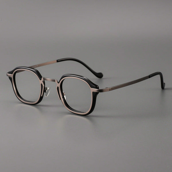 Metal Square Glasses Frames SM M-07