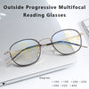 Multi-Focus Far And Near Photochromic Outdoor Magnifying Optical Glasses - CML33006