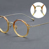 Jazzy Classic Round Acetate Glasses Frame