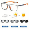 Ultra-Light Multifocal Photochromic Progressive Anti-Blue Light Reading Glasses-CML029