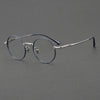 Seely Vintage Titanium Round Glasses Frame
