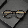 Wally Vintage Titanium Polygon Glasses Frame