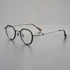 Giffin Retro Square Titanium Glasses Frame