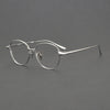 Waryn Vintage Titanium Round Glasses Frame