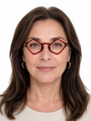 Conlin Vintage Polygon Acetate Glasses Frame