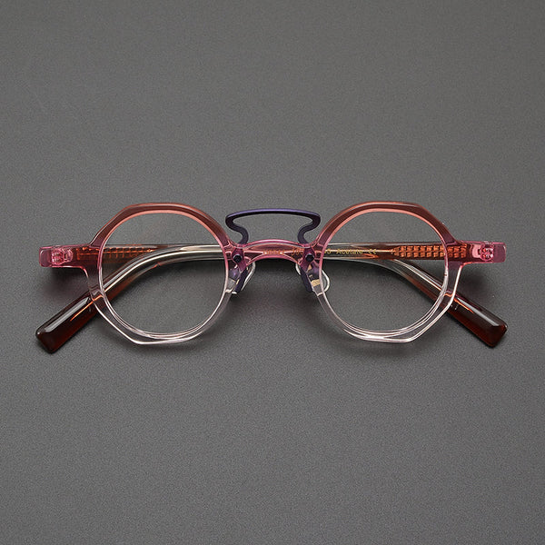 Dooley Retro Round Acetate Glasses Frame