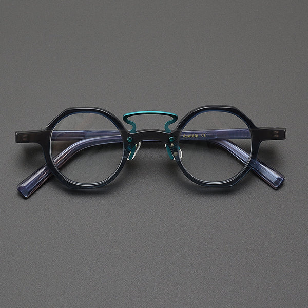 Dooley Retro Round Acetate Glasses Frame