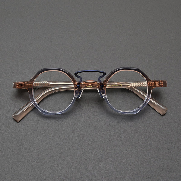 Dooley Retro Round Acetate Glasses Frame