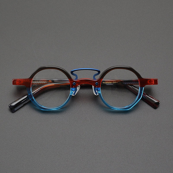 Dooley Retro Round Acetate Glasses Frame