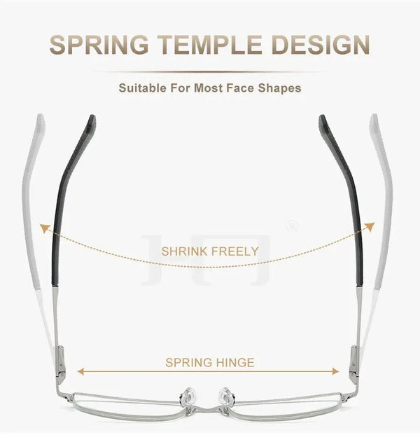 Ultra-Light Multifocal Photochromic Progressive Anti-Blue Light Reading Glasses 2S02