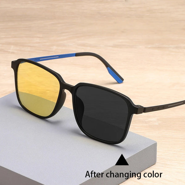 Square Ultra-Light Multifocal Progressive Smarth Photochromic Reading Glasses CML902