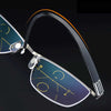 Titanium Ultra-Light Multifocal Progressive Smarth Photochromic Reading Glasses CMLH809