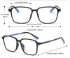 Square Ultra-Light Multifocal Progressive Smarth Photochromic Reading Glasses CML902