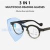 Retro Round Progressive Reading Glasses – Multifocal & Blue Light Blocking - CML1602