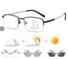 Multi-Focus Memory Titanium Frame Anti-Blue Light Glasses - CML8809