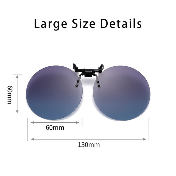 Polarized Clip on Sunglasses - CMC024