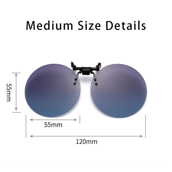 Polarized Clip on Sunglasses - CMC024