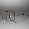 Larkin Retro Titanium Square Glasses Frame