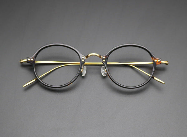 Titanium Round Glasses Frame SC004