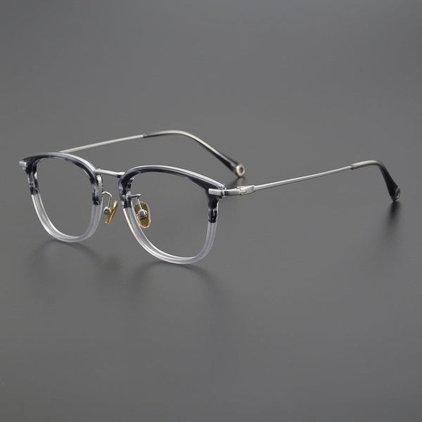 Titanium Vintage Square Eyeglasses Frames 0310