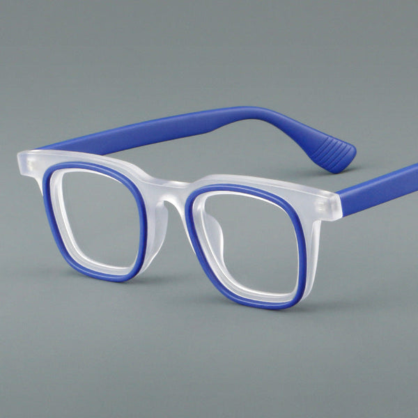 Poulin Square Acetate Eyeglasses Frame