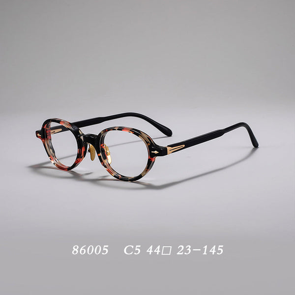 Rau Vintage Oval Acetate Glasses Frame