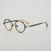 Mealo Retro Round Titanium Glasses Frame