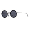 2025 New European And American Fashion Round Sunglasses Men Retro Personality Sun Protection Sunglasses Men Cross-Border Wholesale Shades