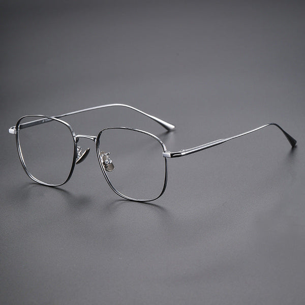 Retro Titanium Square Glasses Frame ST LOEWY