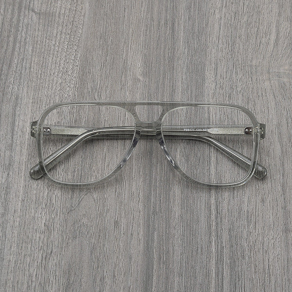 Acetate Aviator Square Glasses Frames 8177
