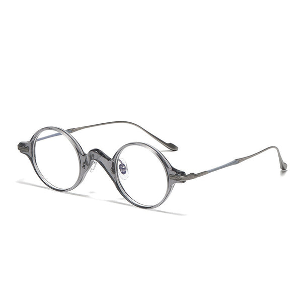 Enoh High-quality Retro Round Acetate Glasses Frame