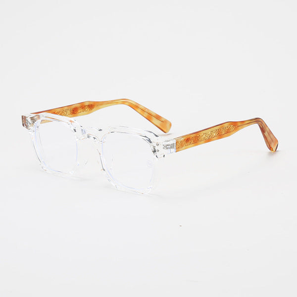 March Retro Square Acetate Glasses Frame