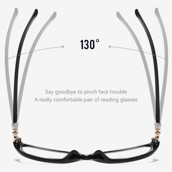 Women’s Ultralight Cat-Eye Photochromic Progressive Reading Glasses - KX002-1