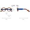 Colin Vintage Round Acetate Glasses Frame