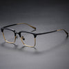 Winer Retro Titanium Square Glasses Frame