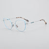 Jessy Fashion Women's Ultra Light Titanium Cat Eye Glasses Frame