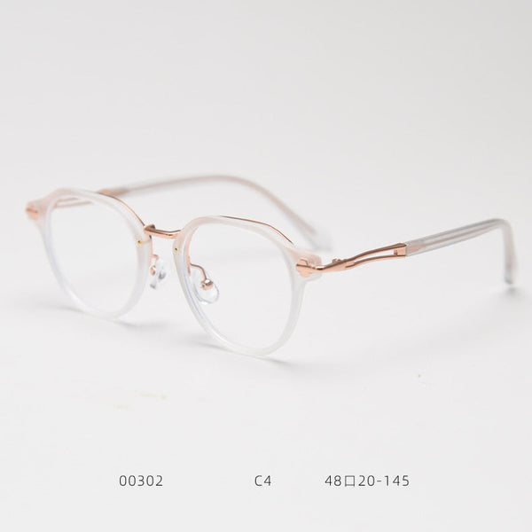 Whaley Retro Polygon TR90 Glasses Frame