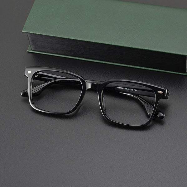 Acetate Square Glasses Frames SC8019