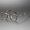 Larkin Retro Titanium Square Glasses Frame
