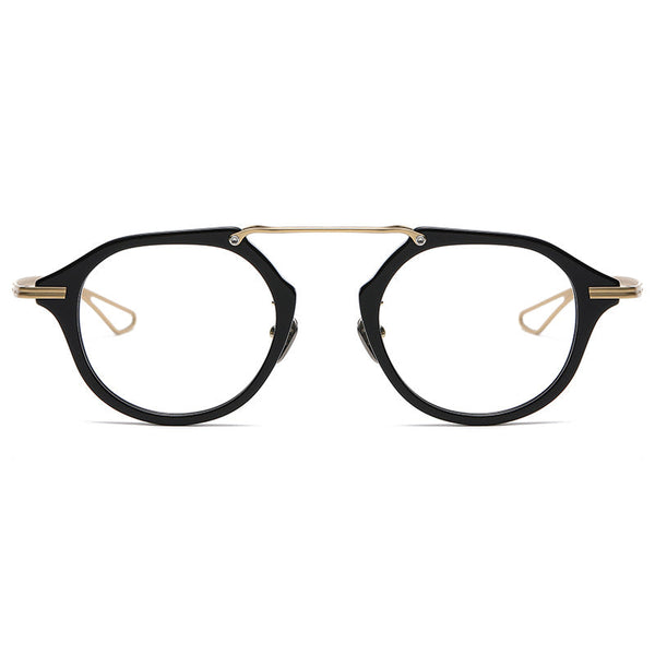 Schwan Retro Oval Titanium Glasses Frame