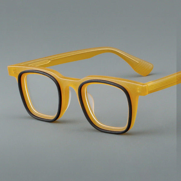 Poulin Square Acetate Eyeglasses Frame