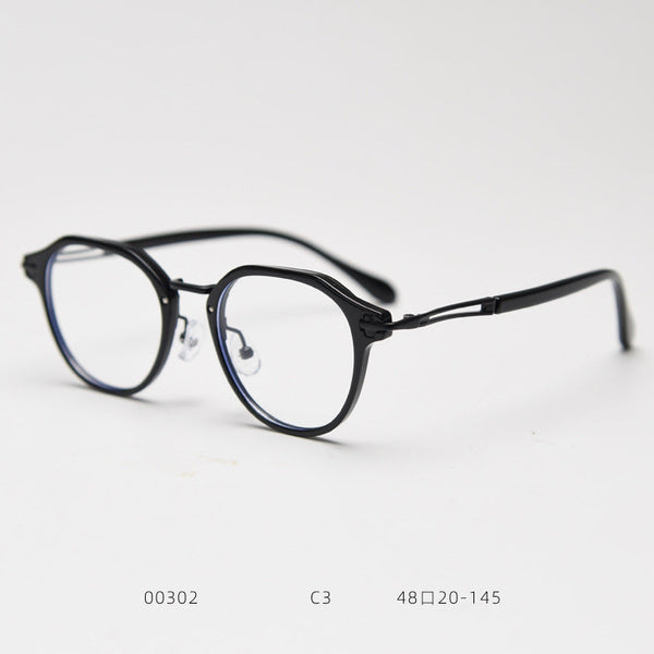 Whaley Retro Polygon TR90 Glasses Frame