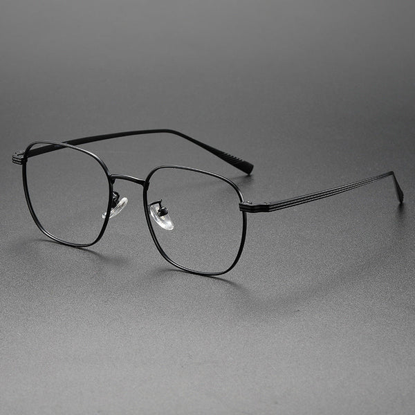 Retro Titanium Square Glasses Frame SM19013