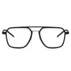 Retro Titanium Square Glasses Frame 9753